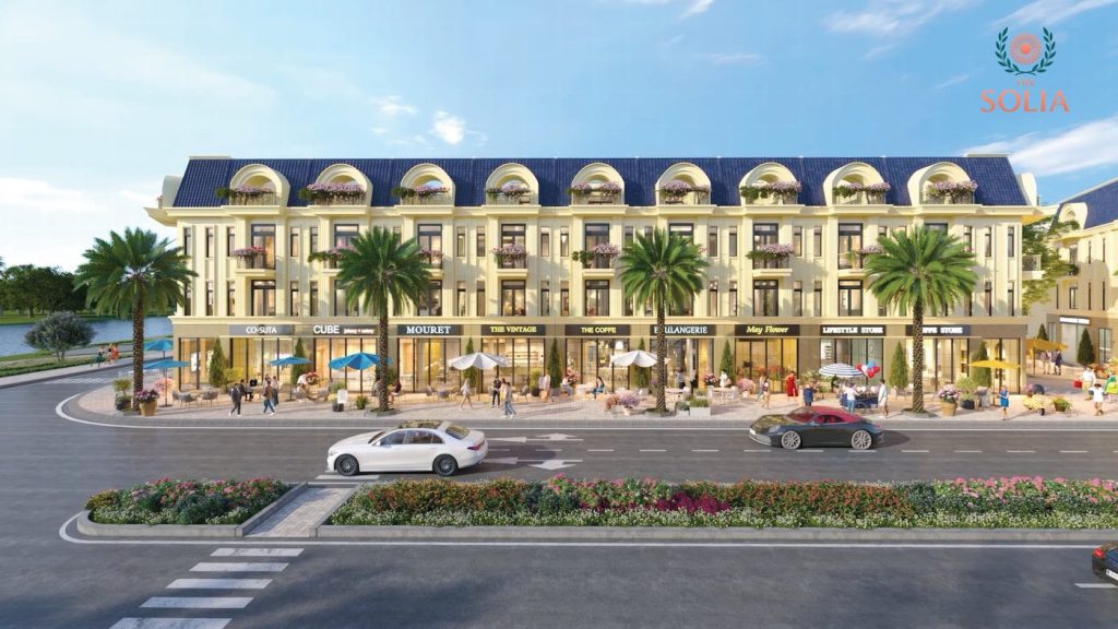 Shophouse thương mại Genera The Solia